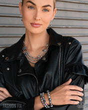 Load image into Gallery viewer, Paparazzi “Electric Envy” Multi Necklace Earring Set - Paparazzi Accessories