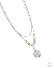 Load image into Gallery viewer, Paparazzi “Clandestine Chains” Multi Necklace Earring Set - Paparazzi Accessories