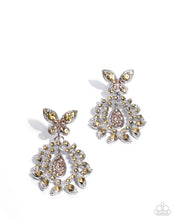 Load image into Gallery viewer, Paparazzi “Whimsically Content” Yellow Post Earrings - Paparazzi Accessories