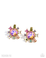 Load image into Gallery viewer, Paparazzi “Proper Polish” Multi Post Earrings - Paparazzi Accessories