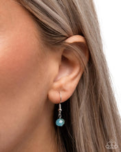 Load image into Gallery viewer, Paparazzi “Cinematic Charisma” Blue Necklace Earring Set - Paparazzi Accessories