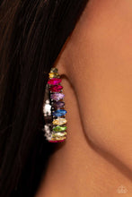 Load image into Gallery viewer, “Rainbow Range” Multi Hoop Earrings - Paparazzi Accessories