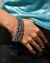 Load image into Gallery viewer, Paparazzi “Ignited Influence” Silver Magnetic Bracelet - Paparazzi Accessories