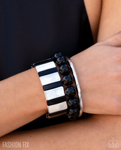 Load image into Gallery viewer, Paparazzi “Coastal Cadence” Black Bracelet Set - Paparazzi Accessories