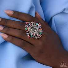 Load image into Gallery viewer, Paparazzi “Empowering Elegance” Multi Stretch Ring - Paparazzi Accessories