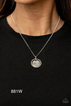 Load image into Gallery viewer, Paparazzi “Glam-ma Glamorous” White Necklace Earring Set - Paparazzi Accessories