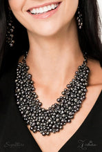 Load image into Gallery viewer, Paparazzi “The Kellyshea” Black Zi Collection Necklace Earring Set - Paparazzi Accessories