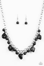 Load image into Gallery viewer, Paparazzi “Paleo Princess” Black Necklace Earring Set - Paparazzi Accessories