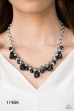 Load image into Gallery viewer, Paparazzi “Paleo Princess” Black Necklace Earring Set - Paparazzi Accessories