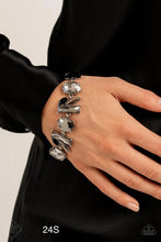 Load image into Gallery viewer, Paparazzi “Marvelously Modish” Silver Adjustable Clasp Bracelet - Paparazzi Accessories