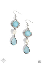 Load image into Gallery viewer, Paparazzi “European Energy” Blue Dangle Earrings