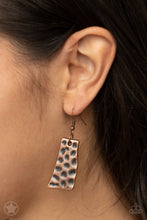 Load image into Gallery viewer, Paparazzi "A Fan of the Tribe" Copper  Necklace Earring Set