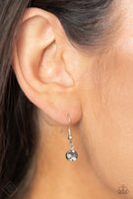 Load image into Gallery viewer, Paparazzi “The Only SMOKE-SHOW” in Town Silver Necklace Earring Set - Cindys Bling Boutique