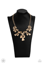Load image into Gallery viewer, Paparazzi “The Sands of Time” - Gold Necklace Earring Set