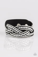 Load image into Gallery viewer, Paparazzi “Bring On The Bling” Black Bracelet
