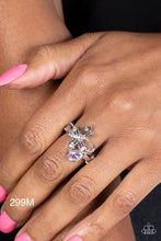 Load image into Gallery viewer, Paparazzi “Flawless Flutter” Multi Stretch Ring - Paparazzi Accessories