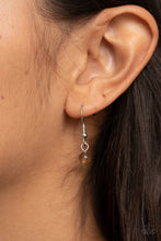 Load image into Gallery viewer, Paparazzi “Amulet Avenue” Brown Necklace Earring Set - Paparazzi Accessories