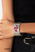 Load image into Gallery viewer, Paparazzi “Flickering Fortune” Red Stretch Bracelet - Paparazzi Accessories