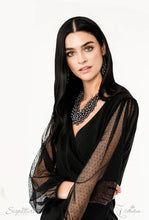 Load image into Gallery viewer, Paparazzi “The Kellyshea” Black Zi Collection Necklace Earring Set - Paparazzi Accessories