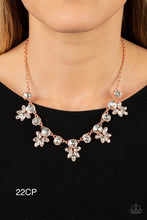 Load image into Gallery viewer, Paparazzi “Prismatic Proposal” Copper Necklace Earring Set - Paparazzi Accessories
