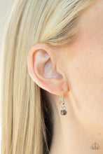 Load image into Gallery viewer, Paparazzi “Extra Enticing” Silver Necklace Earring Set - Paparazzi Accessories