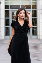 Load image into Gallery viewer, EMP Exclusive “Queen Of All Things Sparkly" White Dangle Earrings - Paparazzi Accessories