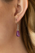 Load image into Gallery viewer, Paparazzi “Midsummer Mixer” Purple Necklace Earring Set - Paparazzi Accessories