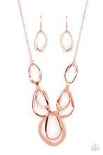 Load image into Gallery viewer, Paparazzi “Prehistoric Heirloom” Copper Necklace Earrings Set - Paparazzi Accessories