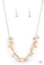 Load image into Gallery viewer, Paparazzi “Pardon My FRINGE” Brown Necklace Earring Set - Cindysblingboutique