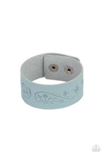 Load image into Gallery viewer, Paparazzi “Butterfly Canopy” Blue - Leather Bracelet
