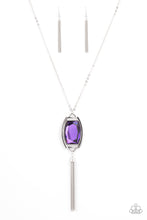 Load image into Gallery viewer, Paparazzi “Timeless Talisman” - Purple Necklace Earring Set