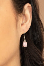 Load image into Gallery viewer, Paparazzi "Ethereal Romance" Pink Necklace Earring Set - Paparazzi Accessories