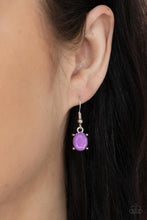 Load image into Gallery viewer, Paparazzi “Ethereal Romance” Purple Necklace Earring Set - Paparazzi Accessories