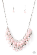 Load image into Gallery viewer, Paparazzi “Champagne Dreams” Pink Necklace Earring Set - Paparazzi Accessories