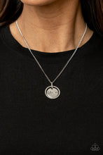 Load image into Gallery viewer, Paparazzi “Glam-ma Glamorous” White Necklace Earring Set - Paparazzi Accessories