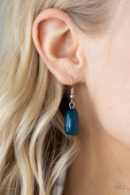 Load image into Gallery viewer, Paparazzi “Tenaciously Tangy” Blue Necklace Earring Set - Paparazzi Accessories