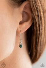 Load image into Gallery viewer, Paparazzi “Royally Romantic" Green Necklace Earring Set - Paparazzi Accessories