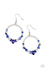 Load image into Gallery viewer, Paparazzi "Revolutionary Refinement" Blue Dangle Earrings - Paparazzi Accessories