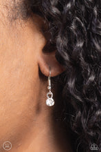 Load image into Gallery viewer, Paparazzi “Get Up and GROW” White Necklace Earring Set - Paparazzi Accessories