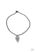 Load image into Gallery viewer, Paparazzi “Get Your ARROWHEAD in the Game” Black Necklace
