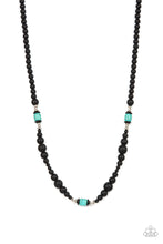 Load image into Gallery viewer, Paparazzi “Stone Synchrony” - Blue - Urban Necklace

