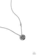 Load image into Gallery viewer, “ Live The Life You Love” Silver Necklace Earring Set -Paparazzi Accessories