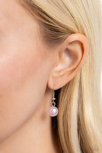 Load image into Gallery viewer, Vintage “True Loves Trove” Pink Necklace Earring Set - Paparazzi Accessories