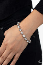 Load image into Gallery viewer, Paparazzi “A-Lister Afterglow” White Adjustable Bracelet
