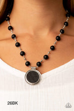 Load image into Gallery viewer, Paparazzi “Soulful Sunrise” Black Necklace Earring Set - Cindysblingboutique