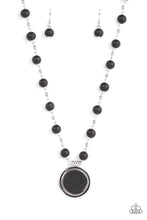Load image into Gallery viewer, Paparazzi “Soulful Sunrise” Black Necklace Earring Set - Cindysblingboutique