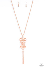 Load image into Gallery viewer, Paparazzi “Perennial Powerhouse” Rose Gold Necklace Earring Set - Paparazzi Accessories