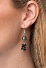Load image into Gallery viewer, Paparazzi "Oasis Goddess" Black Necklace Earring Set -Paparazzi Accessories