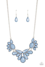 Load image into Gallery viewer, Paparazzi “A Passing FAN-cy” Blue Necklace Earring Set -Paparazzi Accessories