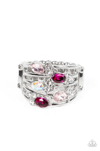 Load image into Gallery viewer, “Ethereal Escapade” Pink Stretch Ring - Paparazzi Accessories